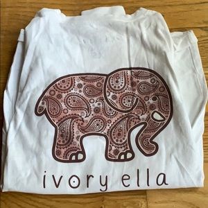 Ivory Ella long sleeve shirt 🐘